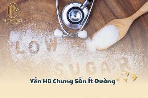 yến hũ chưng sẵn ít đường