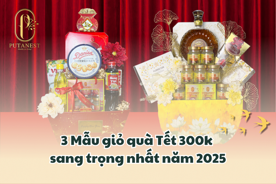 giỏ quà tết 300k