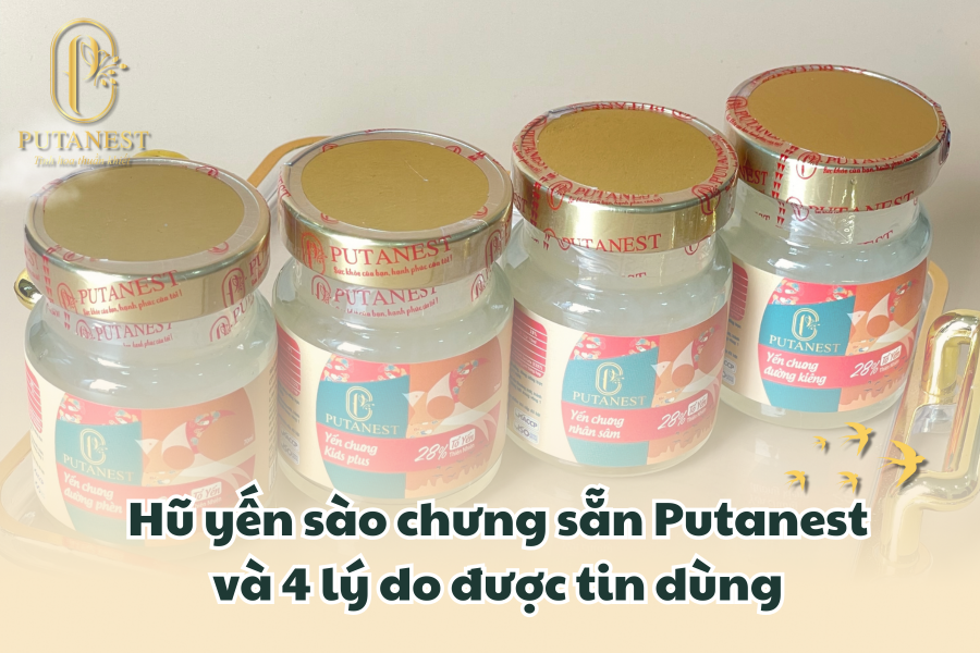 hũ yến sào chưng sẵn